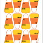 Free Printable Candy Corn Gift Tags Halloween Tags Halloween Teacher