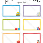 Printable Preschool Name Tags Preschool Name Tags Kindergarten Name