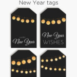 Happy New Year Tags Happy New Year Gift Printable Gift Labels Happy
