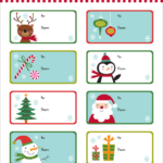 Nina Seven FREE Printable Holiday Gift Tags