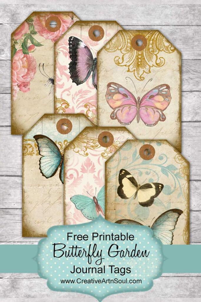 Free Junk Journal Printable Tags In 2021 Handmade Journals Free 