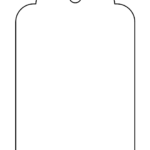 Large Black White Gift Tag Template Download Printable PDF