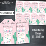 Llama Thank You Tags Llama Thank You Tags Llama Birthday Etsy Thank