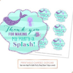 Free Printable Mermaid Thank You Tags