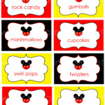 Free Printable Mickey Mouse Favor Tags