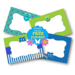 Free Printable Monsters Inc Thank You Tags Monsters Printable Labels