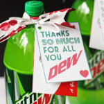 Mountain Dew Printable Gift Tag Half Scratched Employee