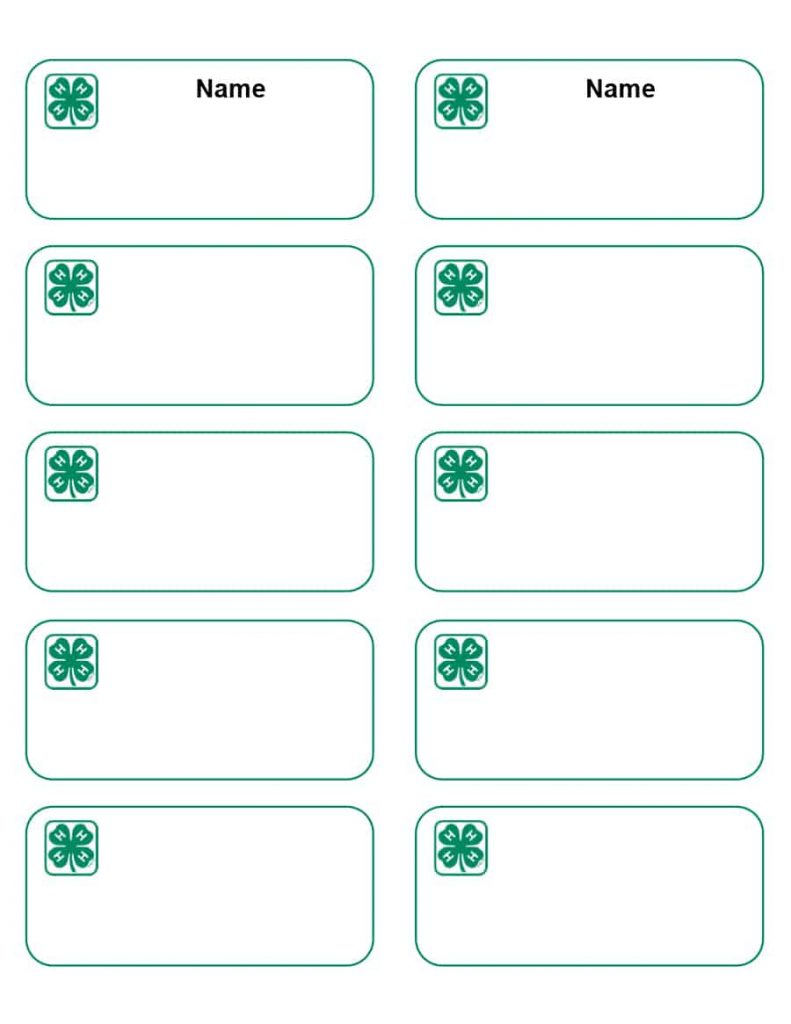 47 Free Name Tag Badge Templates Template Lab Free Printable 
