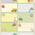 School Labels School Labels Printables School Stickers Labels