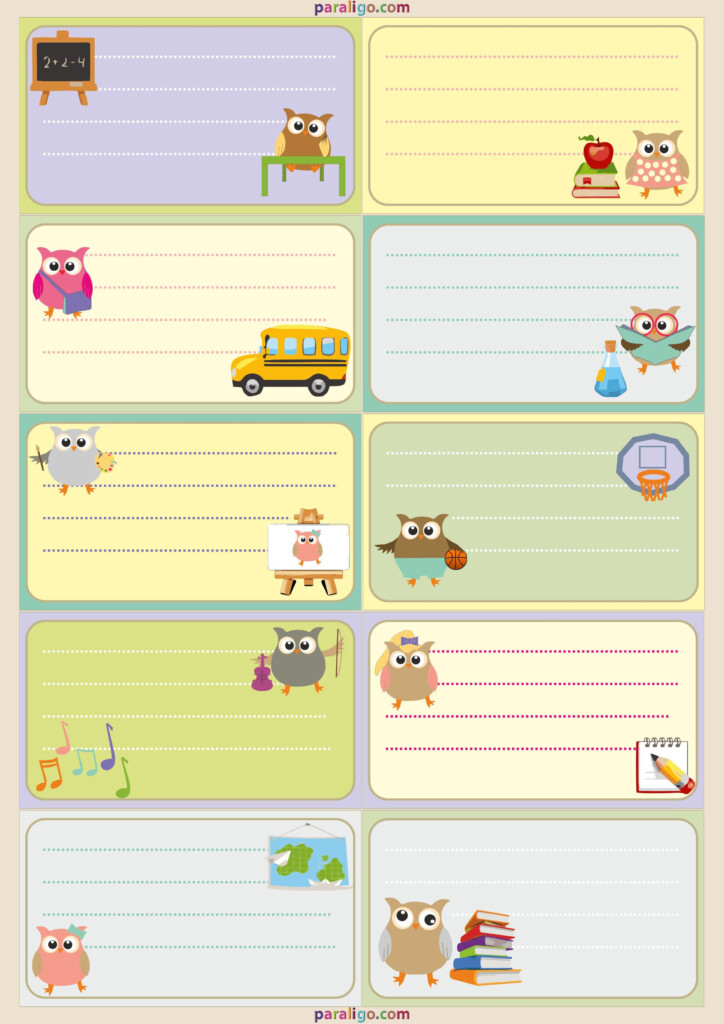 School Labels School Labels Printables School Stickers Labels 