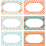 6 Best Name Label Template Printable Printablee