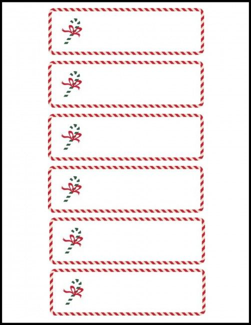 Free Cute Christmas Place Card Printable Christmas Place Cards