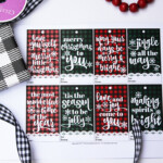 Printable Plaid Christmas Gift Tags Free Printable PDF