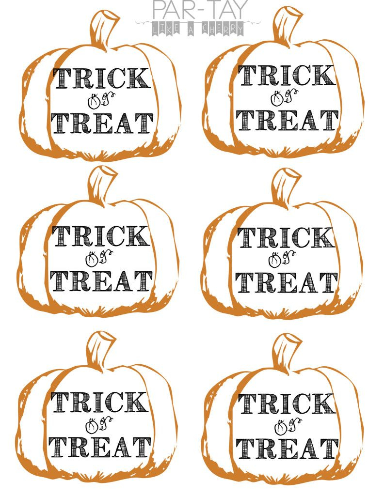 Pumpkin Tags Free Printable Halloween Bags Halloween Labels