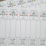 Row Of Sheep Hair Scrunchie Wrap Label Tag Wrapper PDF FILE Etsy