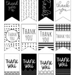 Free Printable Thank You Tags 300 Tags Printabulls