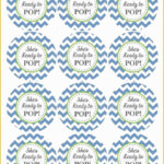 Ready To Pop Labels Template Free Of 8 Best Of She S Ready To Pop Free