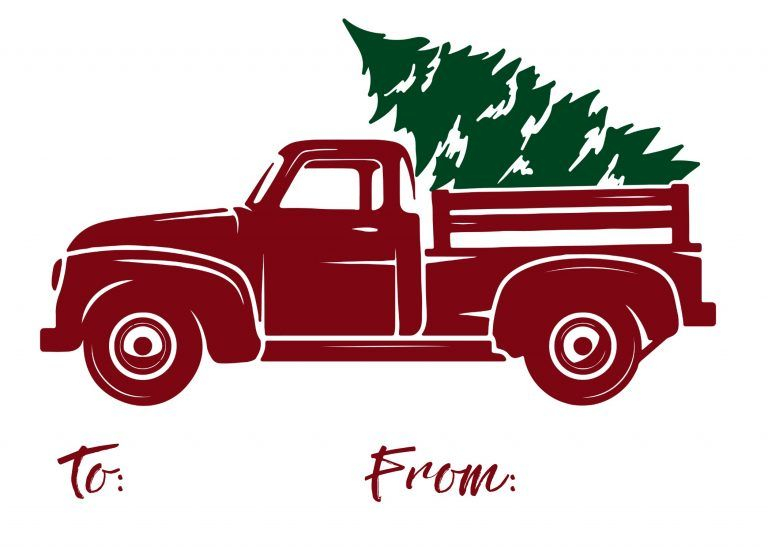 Free Printable Red Truck Christmas Gift Tags Mama Cheaps Christmas 
