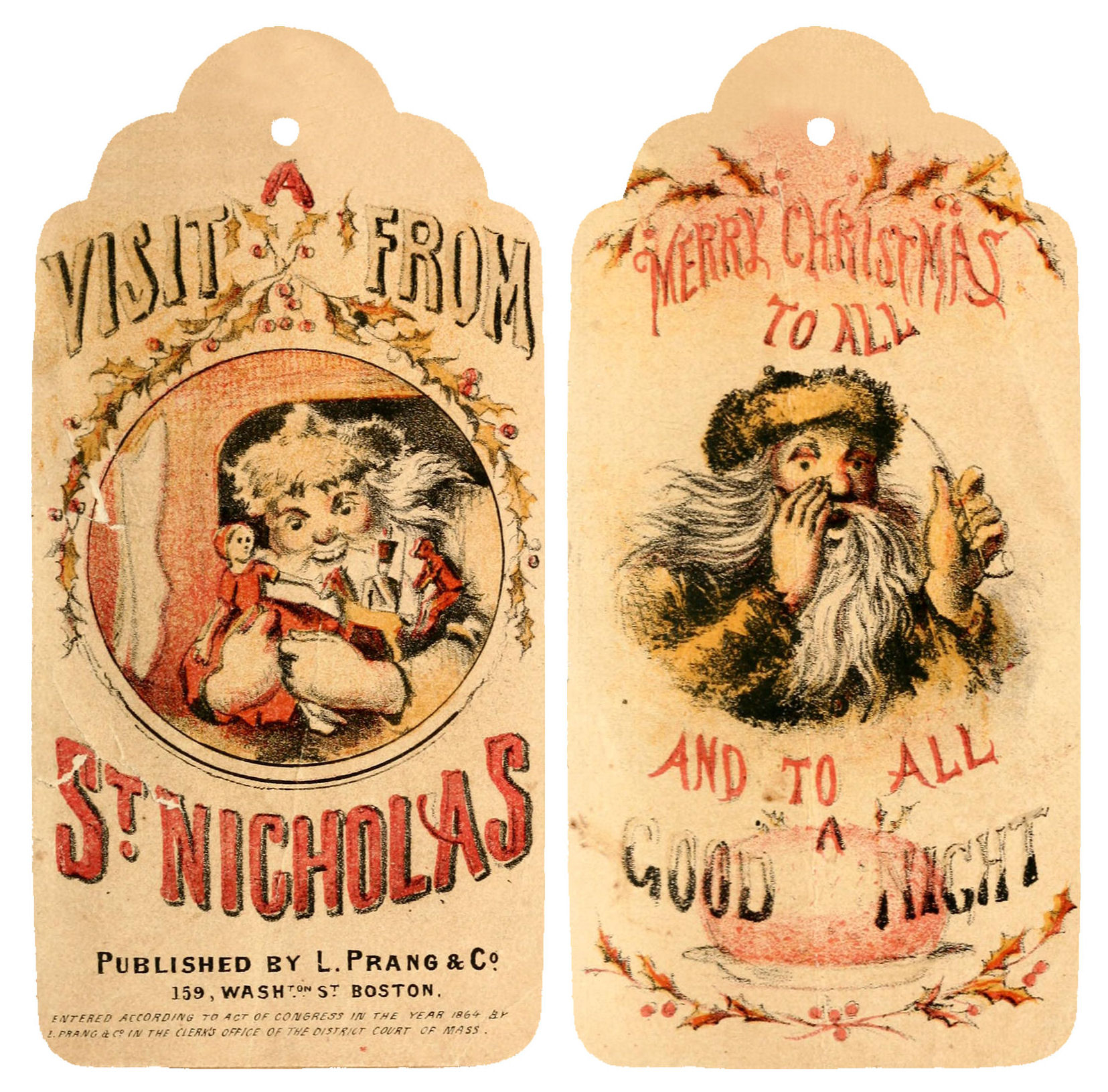 9 Best Free Printable Retro Christmas Tags Printablee