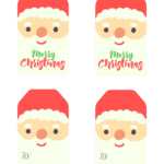 Free Printable Santa Claus Tags The Cottage Market