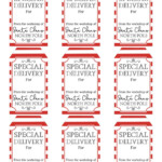 Printable Santa Gift Tags From Santa Tags Holiday Gift Etsy