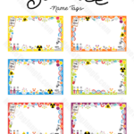 Printable Science Name Tags