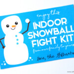 DIY Indoor Snowball Fight Kit Artsy fartsy Mama