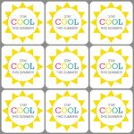 STAY COOL Tags For Popsicles Teacher Gift Tags Classmates Gifts