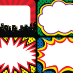 Superhero Name Tags Free Printable Free Printable