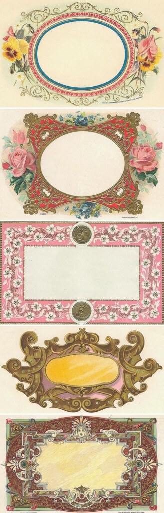 Free Fillable Suzee Que Vintage Labels Worldlabel Blog Vintage 