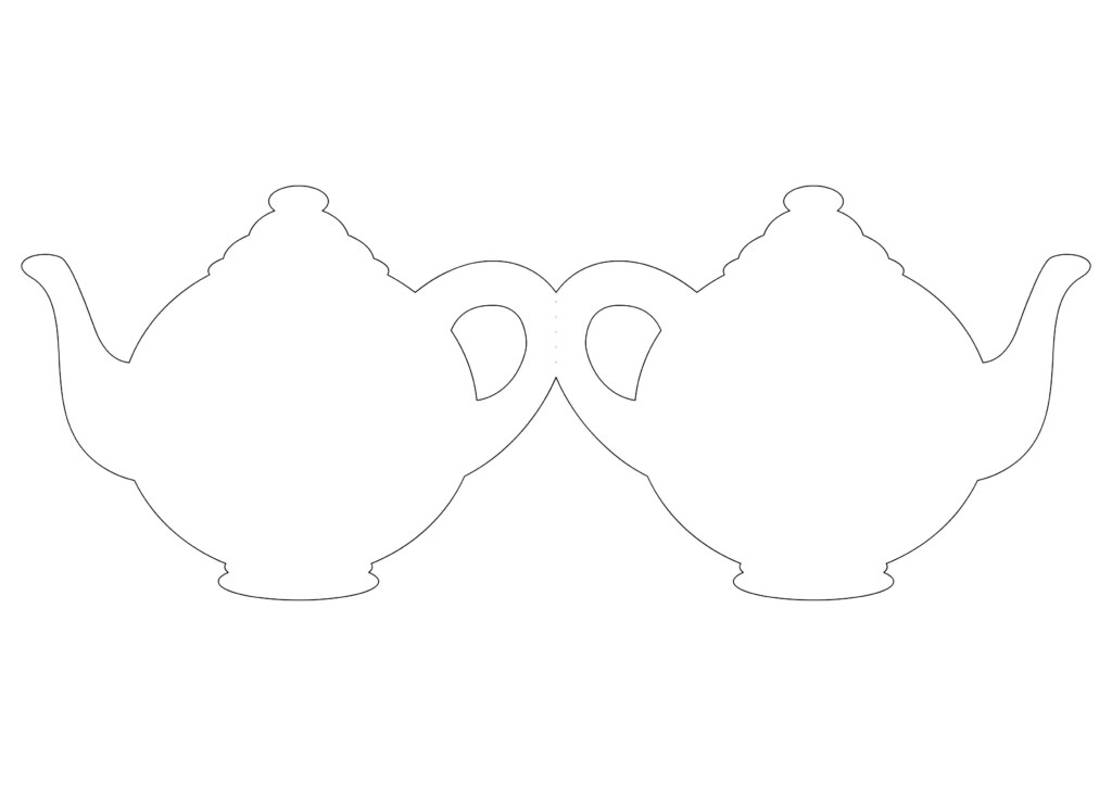 30 Awesome Teapot Template Invitations Images Free Printable Party 