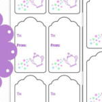 Printable Tea Party Gift Tags Printable Treats