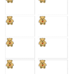 Customize Your Free Printable Teddy Bear Name Tag