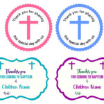 7 Best Baptism Favor Tags Free Printable Printablee