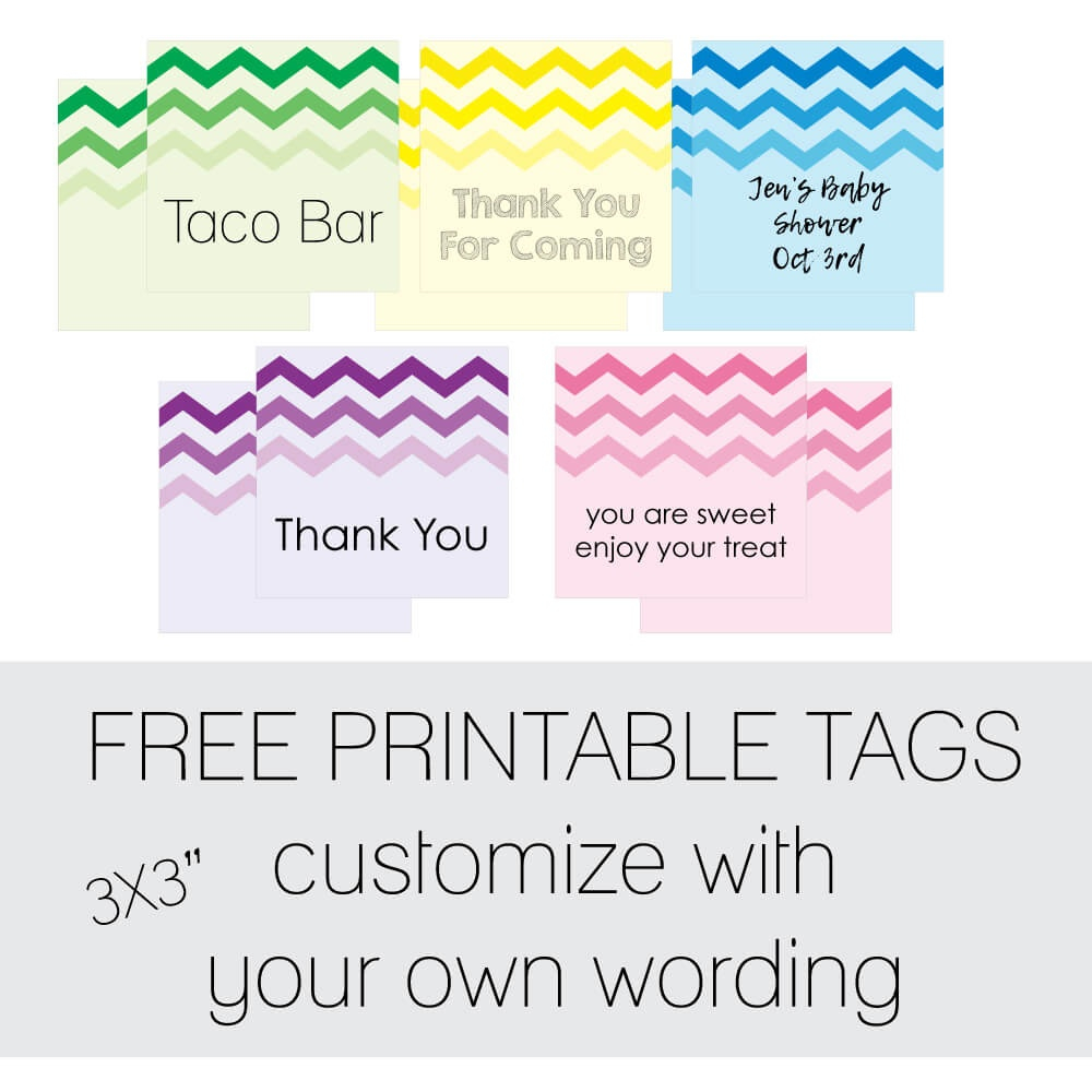 Thank You For Coming Free Printable Tags Free Printable