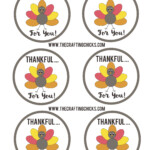 Free Printable Thankful Tags