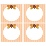 6 Best Printable Sheets Name Tags Thanksgiving Printablee