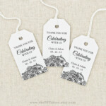 Image Result For Free Printable Wedding Favor Tags Template Wedding