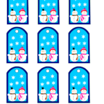 Free Winter Tags Printables