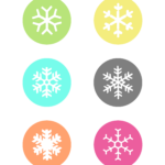 Free Printable Snowflake Gift Tags The Cottage Market