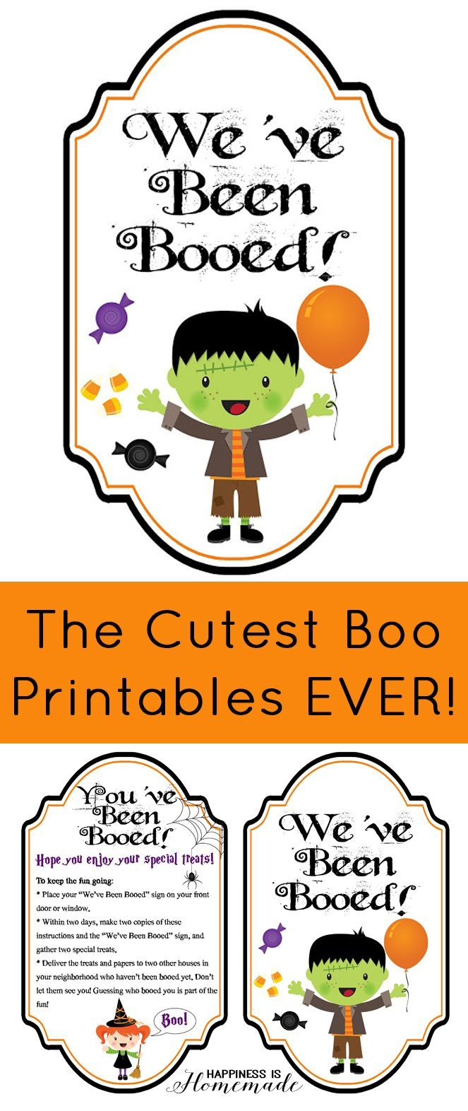 Free You ve Been Booed Printables Happiness Is Homemade Halloween