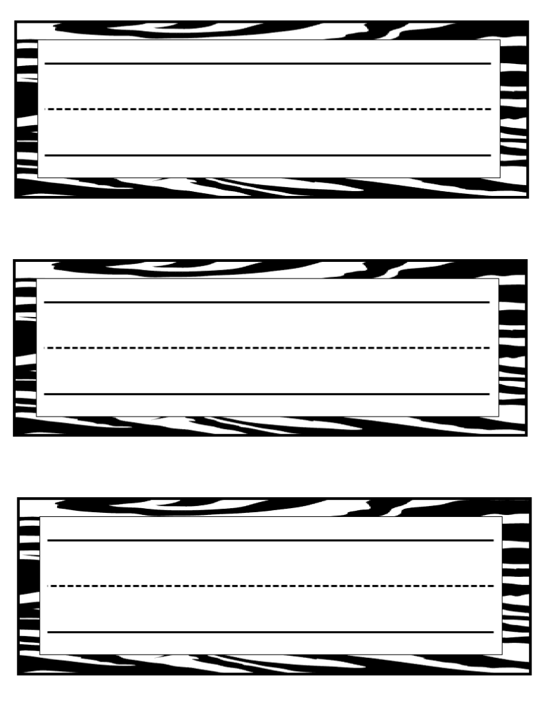 Tales Of A Teacherista Zebra Print Goodies