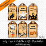 Printable Gift Tags Printable Halloween Tags Halloween Tags Gift