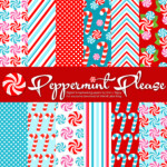 Peppermint Please Christmas Printable Labels Tags Free Printable