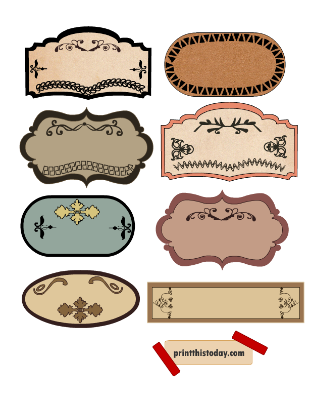 14 Free Printable Jar And Canning Labels Tags