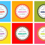 Printable Graduation Treat Tags Darling Doodles Smart Cookie