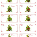 The Graphics Monarch Christmas Printables Digital Gift Tag Sheet
