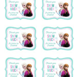 8 Best Free Printable Christmas Gift Tags Disney Frozen Printablee