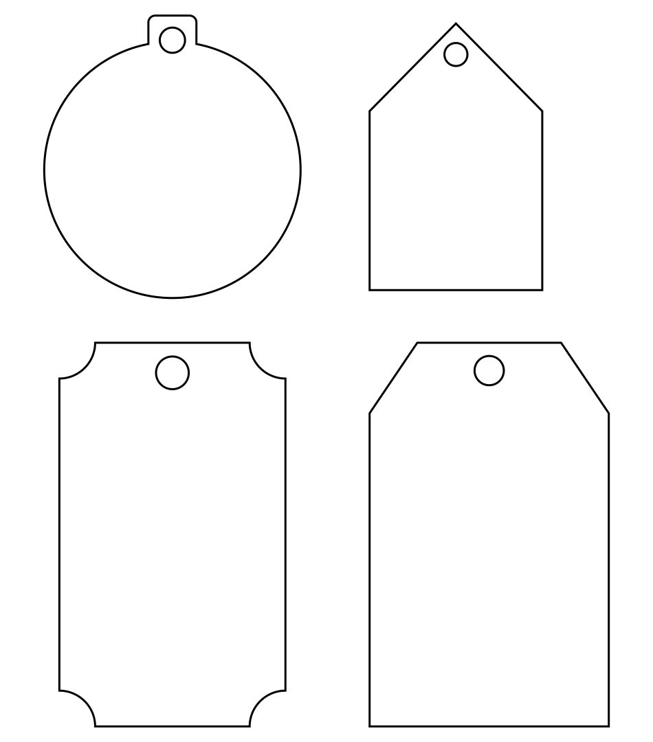 Gift Tags Template Printable Free