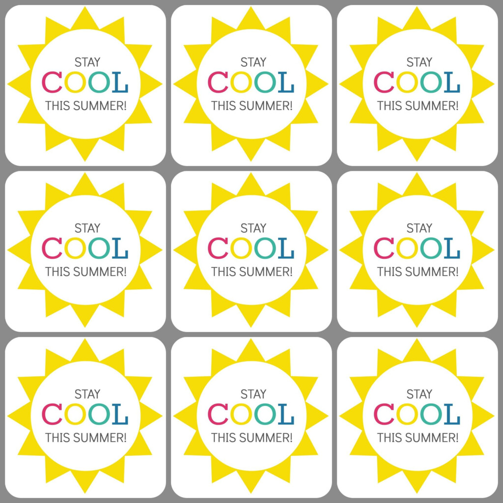  STAY COOL Tags For Popsicles Teacher Gift Tags Classmates Gifts
